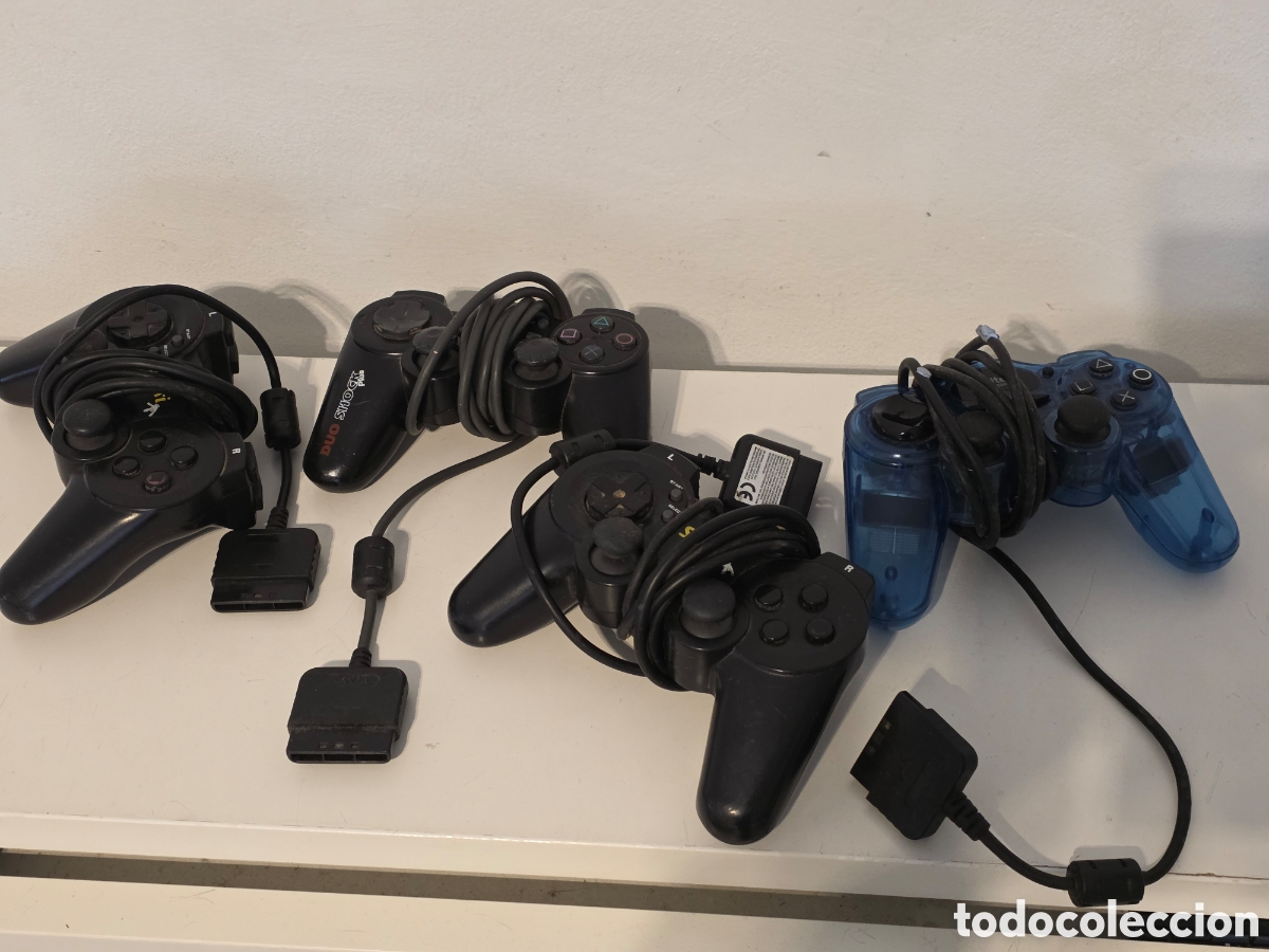 Vintage: Lote mandos PS2 compatibles