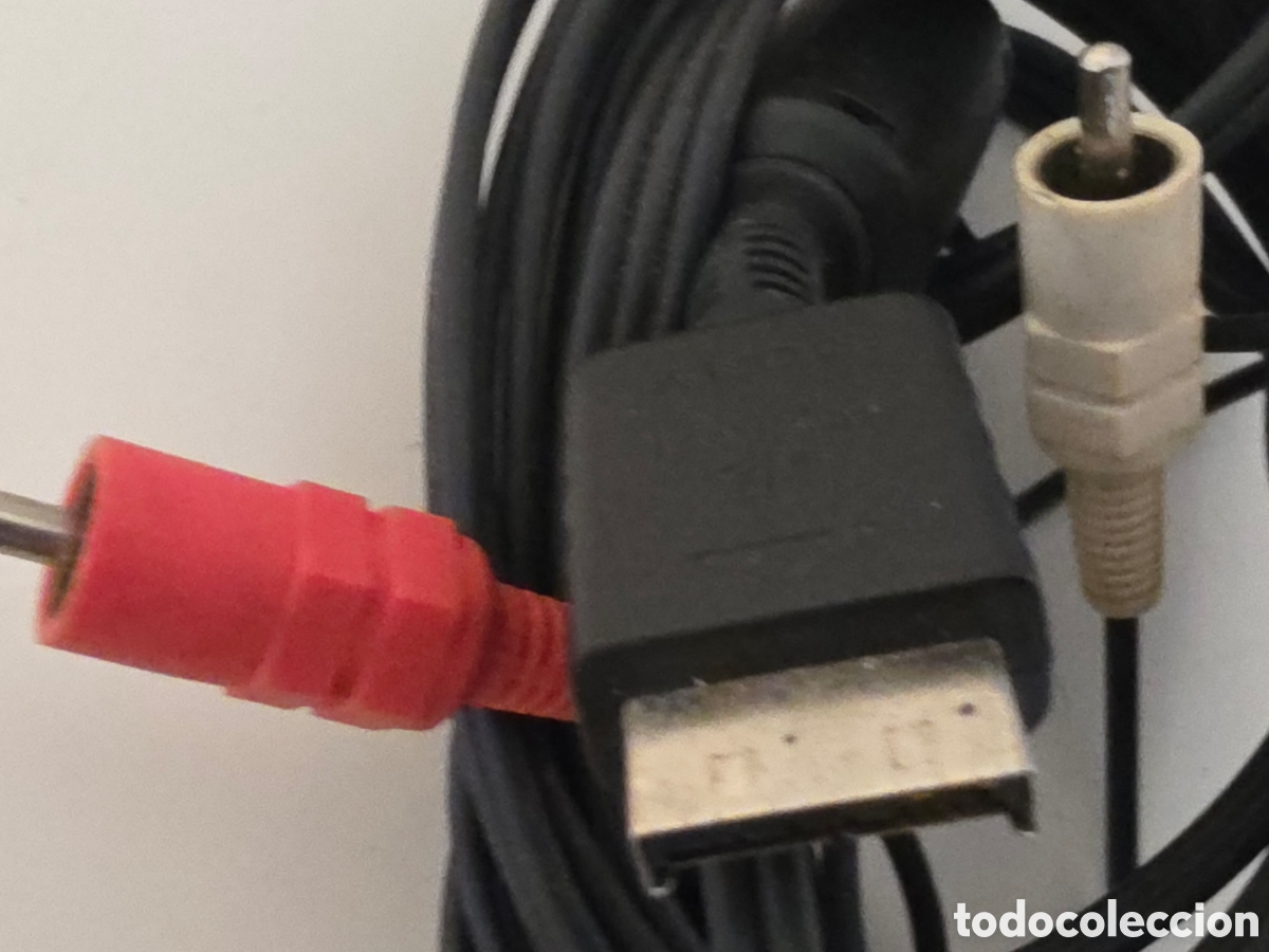 Vintage: Cable AV PS1 PS2 PS3 RCA Negro - Foto 5