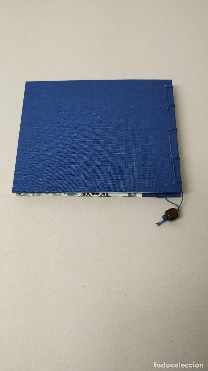 Vintage: LIBRETA APAISADA PAPEL AZUL - Foto 3