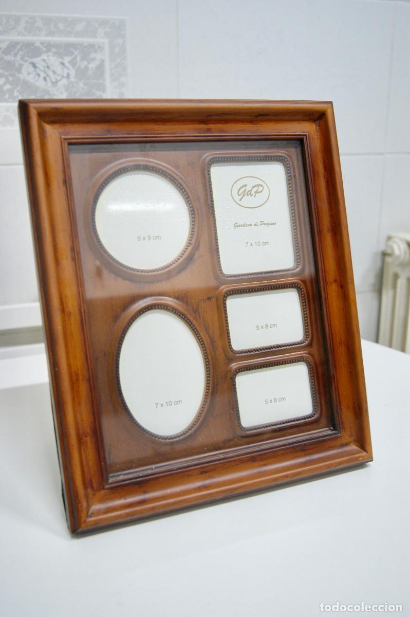 Vintage: Marco multifoto en madera - Foto 1
