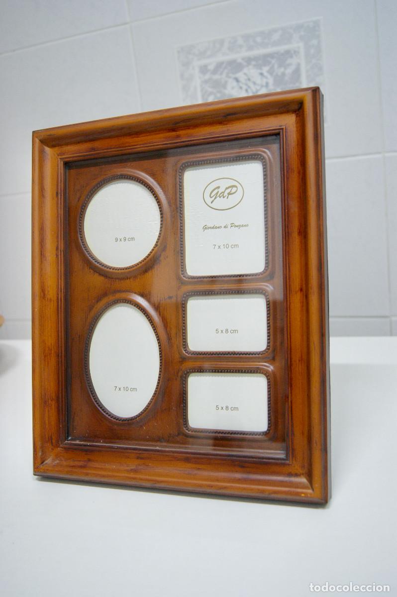 Vintage: Marco multifoto en madera - Foto 3