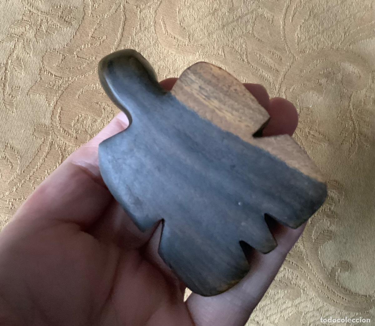Vintage: TORTUGA DE MADERA NOBLE, TALLADA A MANO - Foto 7