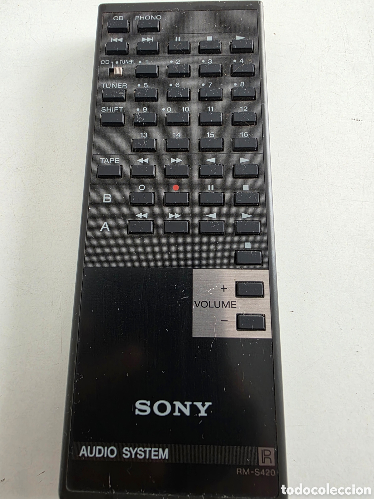 Vintage: Mando Sony RM-S420 Audio System Original - Foto 1