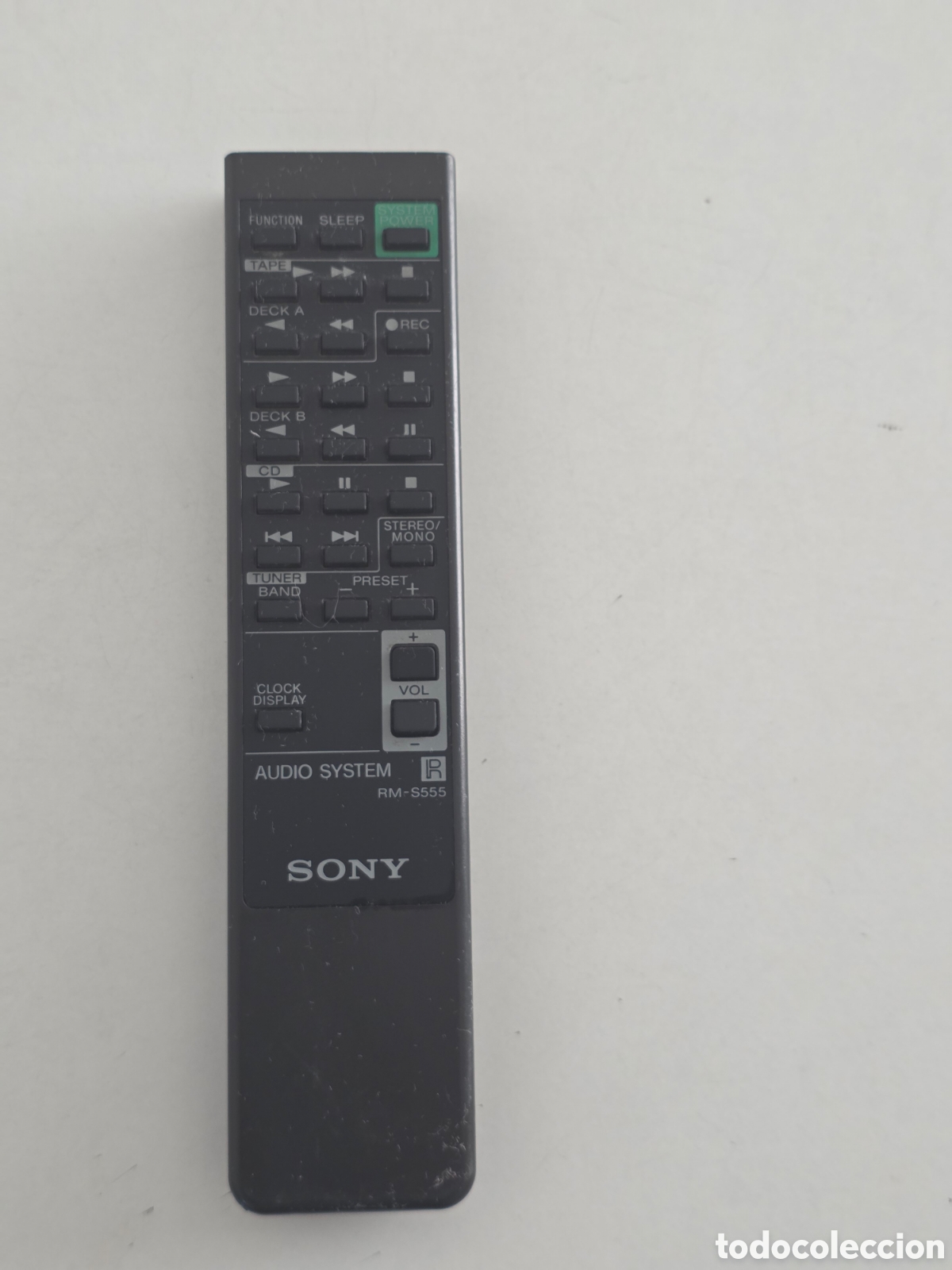 Vintage: Mando Sony RM-S555 Audio System - Foto 3