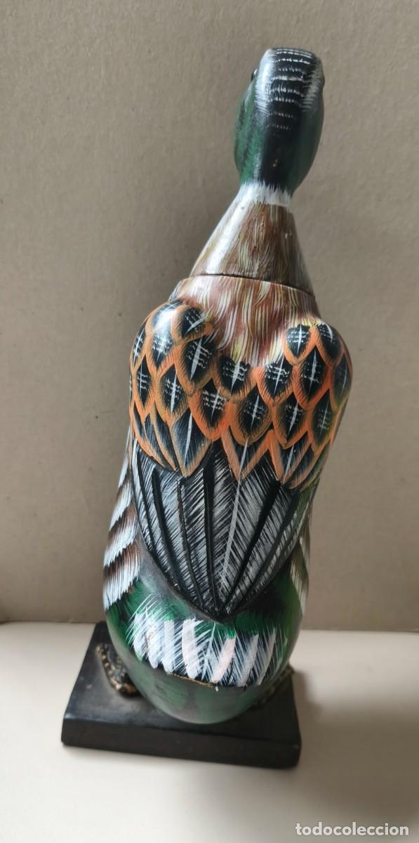 Vintage: DECORATIVO PATO MADERA CEPILLO - Foto 5