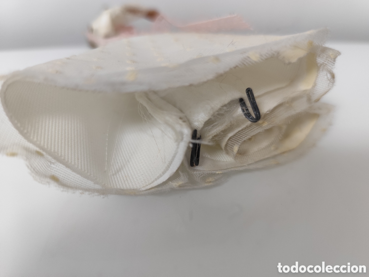 Vintage: Antiguo par de mu&ntilde;ecas de tarta de comuni&oacute;n. - Foto 5