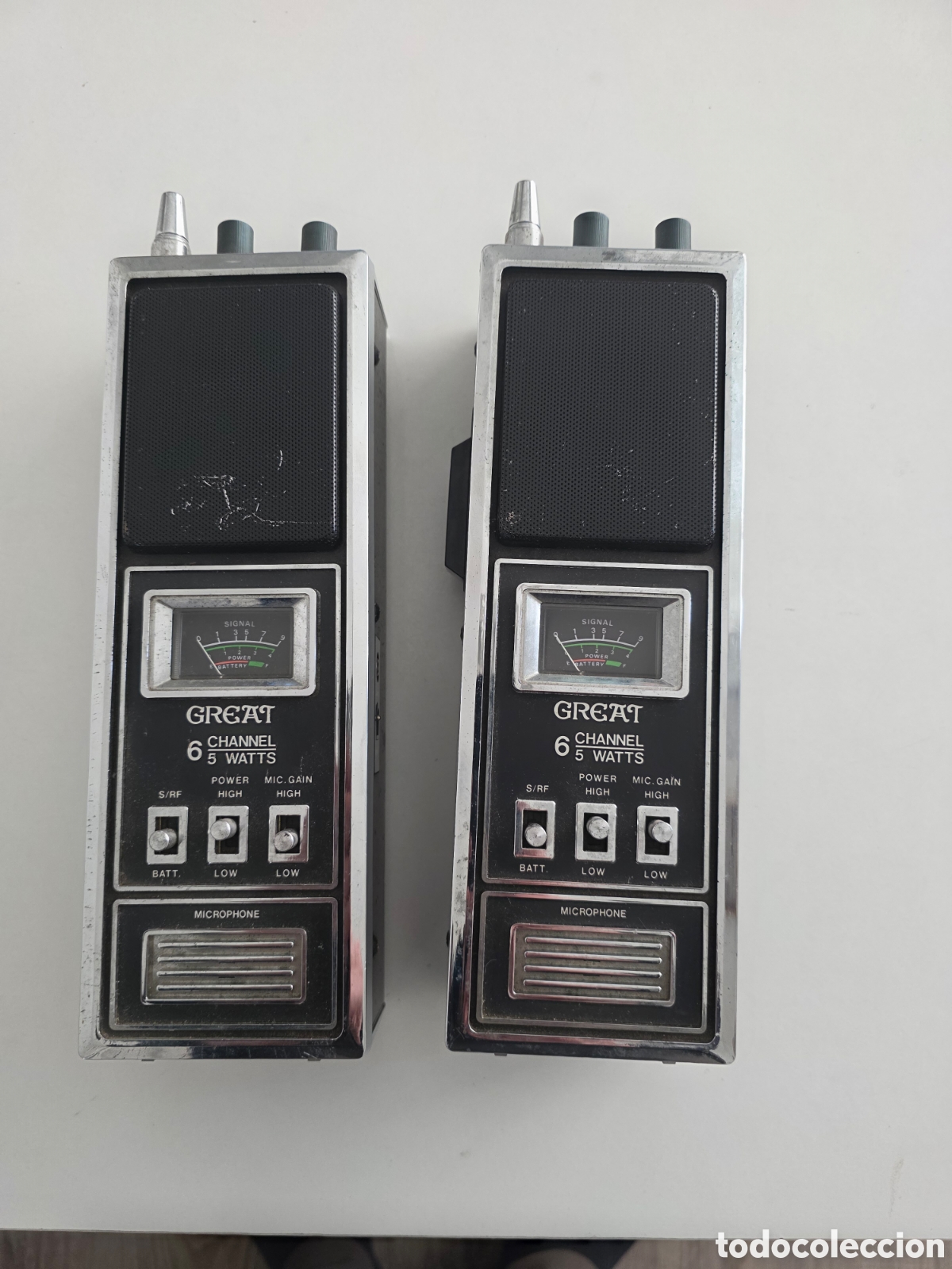 Vintage: 2 Walkie-Talkies Vintage GREAT GT-417