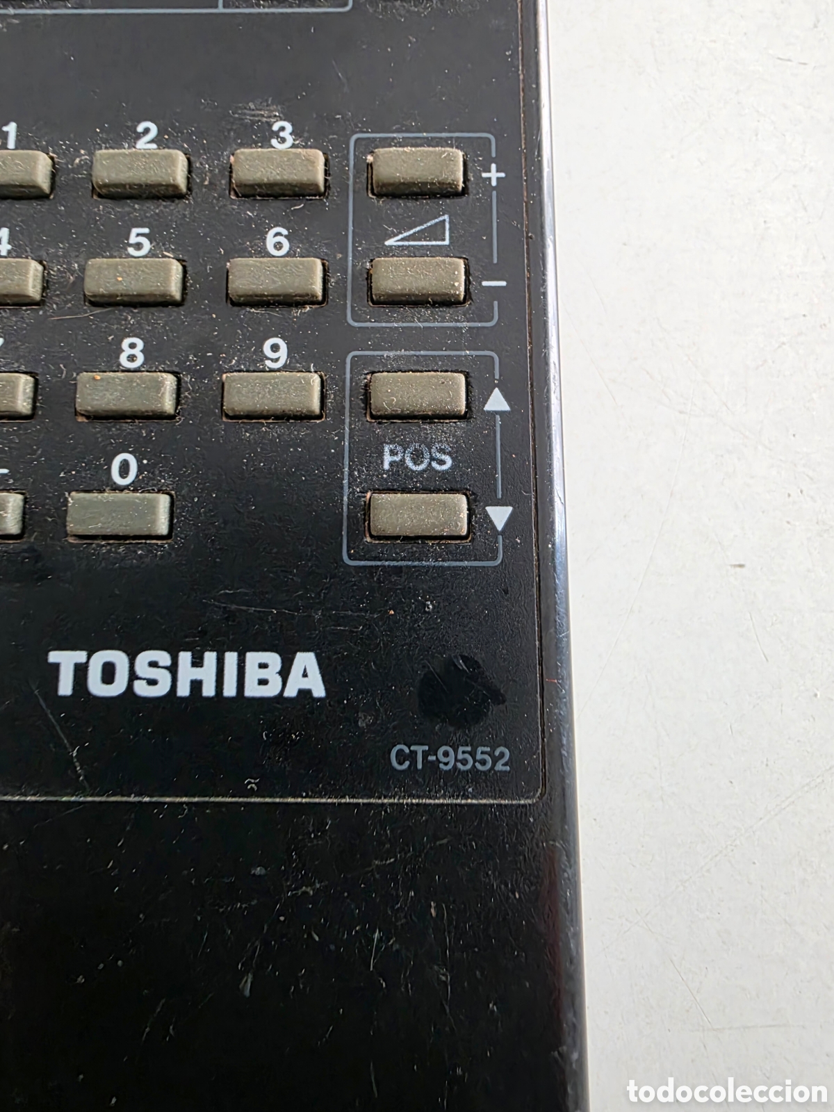 Vintage: Mando Toshiba CT-9552 original &ndash; Funciona