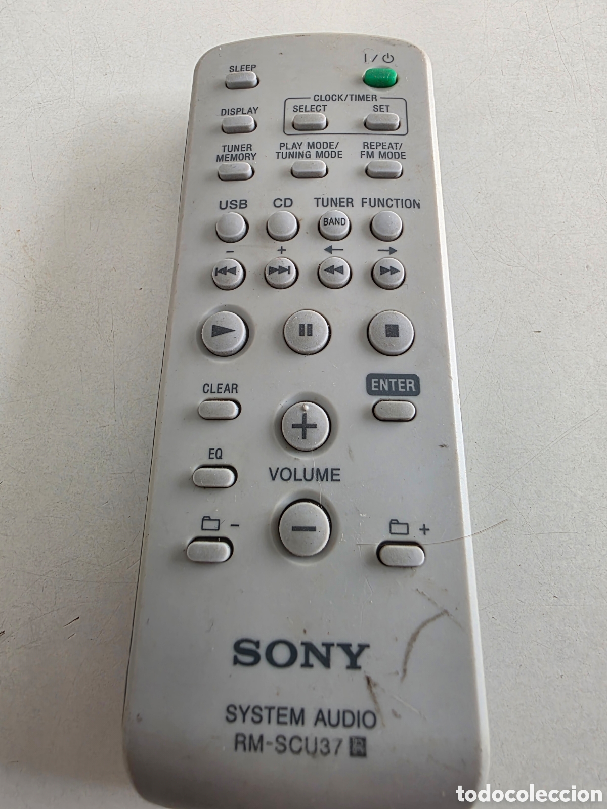 Vintage: Mando Sony RM-SCU37 Original &ndash; Funciona Perfecto