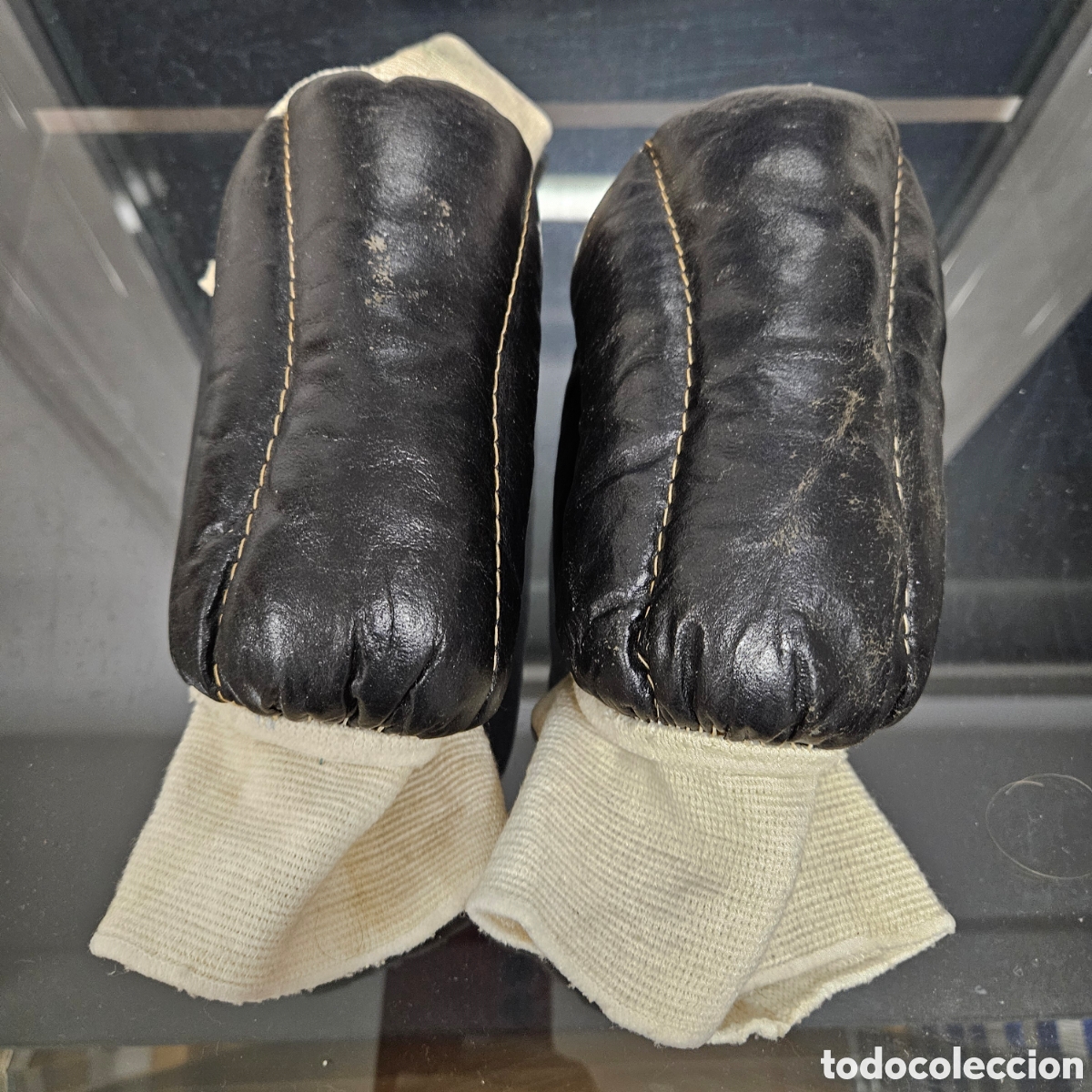 Vintage: Rodilleras de cuero vintage - como m&iacute;nimo a&ntilde;os 70