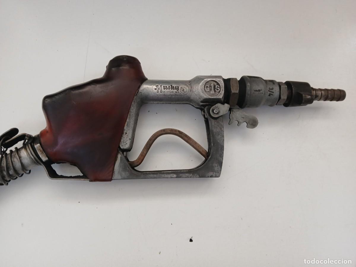 Vintage: Surtidor de gasolina vintage marca Husky. Hecha en Saint Louise,USA.