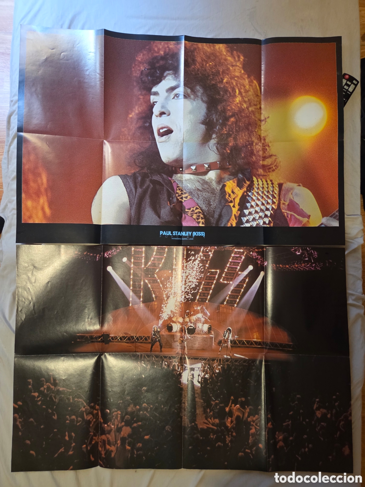 Vintage: Kiss poster revista. - Foto 1