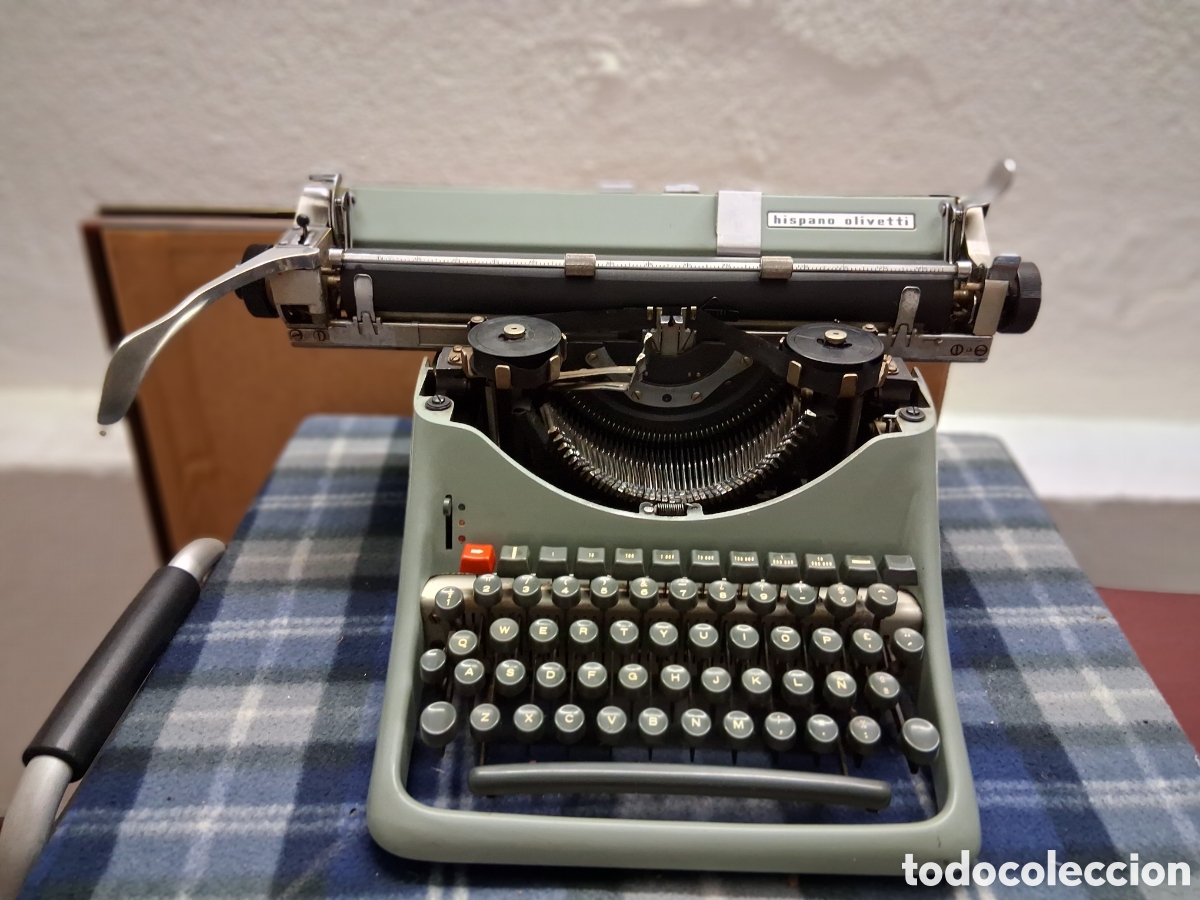 Vintage: M&aacute;quina de escribir Hispano Olivetti - Foto 5