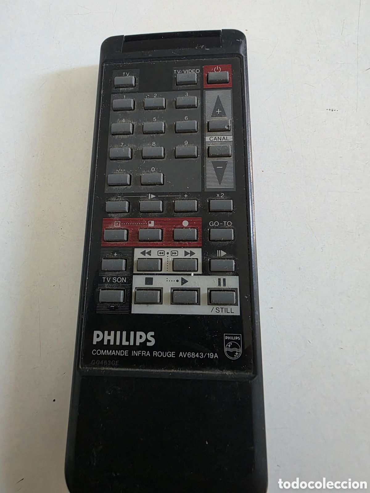 Vintage: Mando a distancia Philips AV6843/19A original vintage