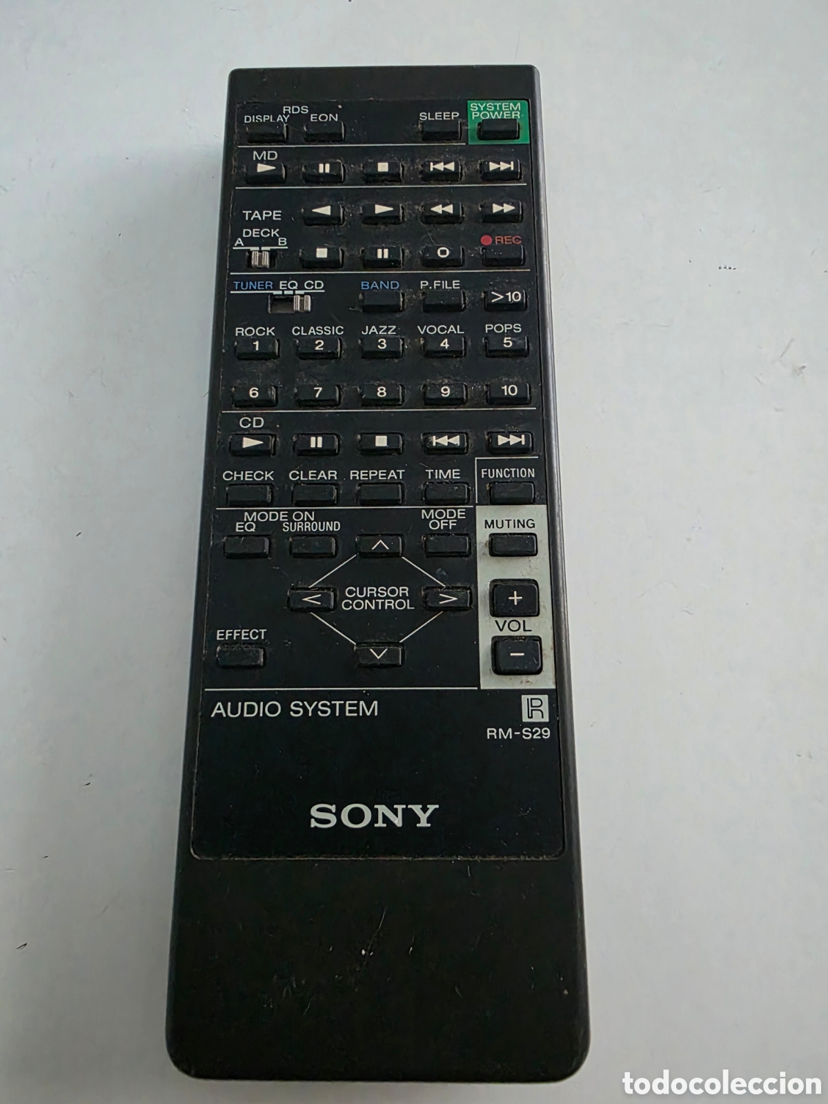 Vintage: Mando Sony RM-S29 Audio System - Foto 1