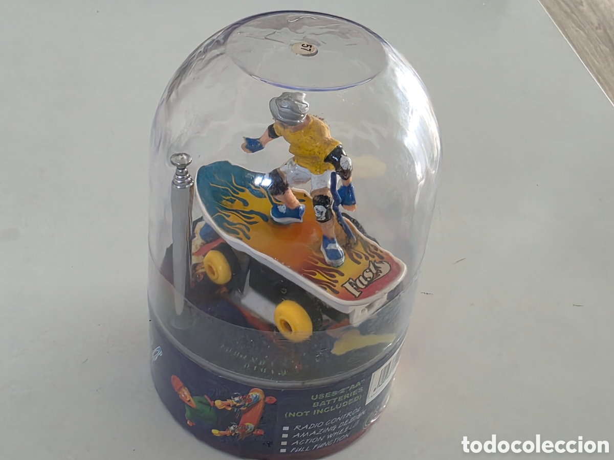 Vintage: Figura skateboard RC vintage precintada (a&ntilde;os 90)