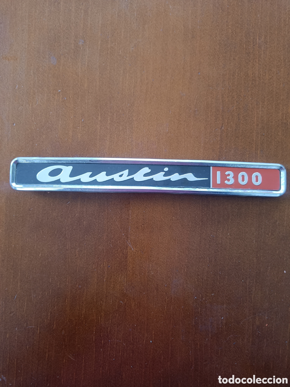 Vintage: Placa met&aacute;lica Austin 1300 - Foto 1