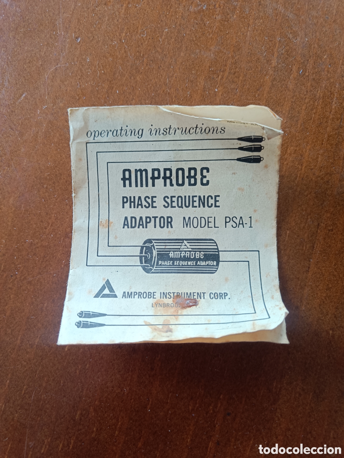 Vintage: Adaptador de fase Amprobe - Foto 3
