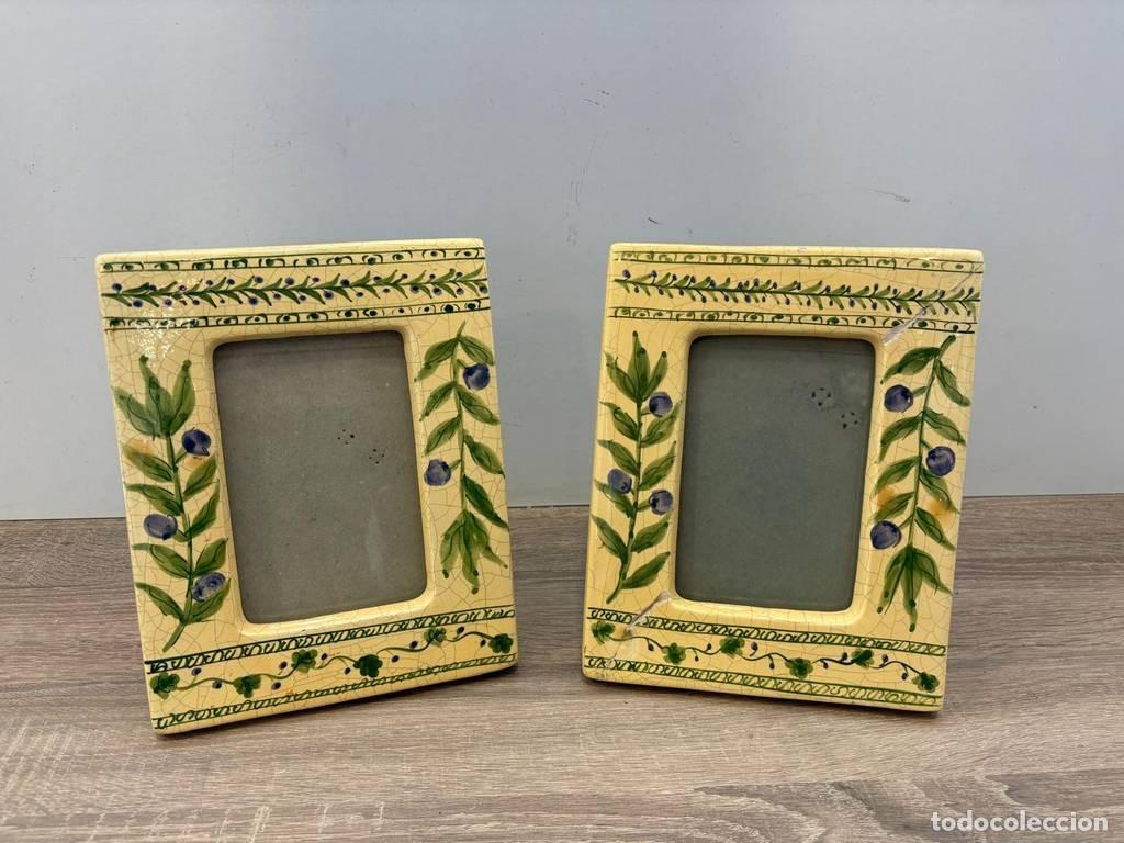 Vintage: 2 MARCOS FLORALES... - Foto 1