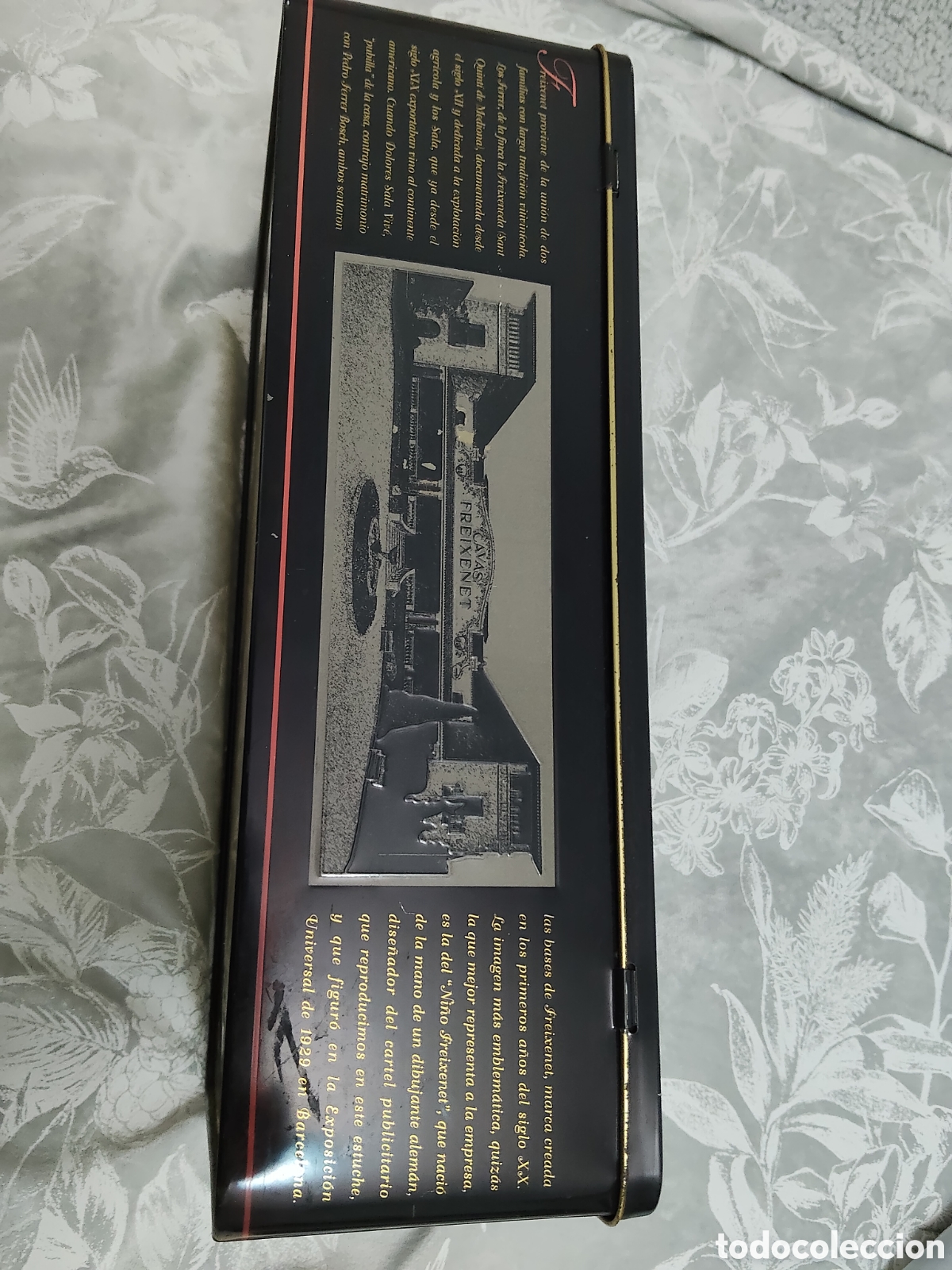Vintage: Caja de chapa de freixenet - Foto 3