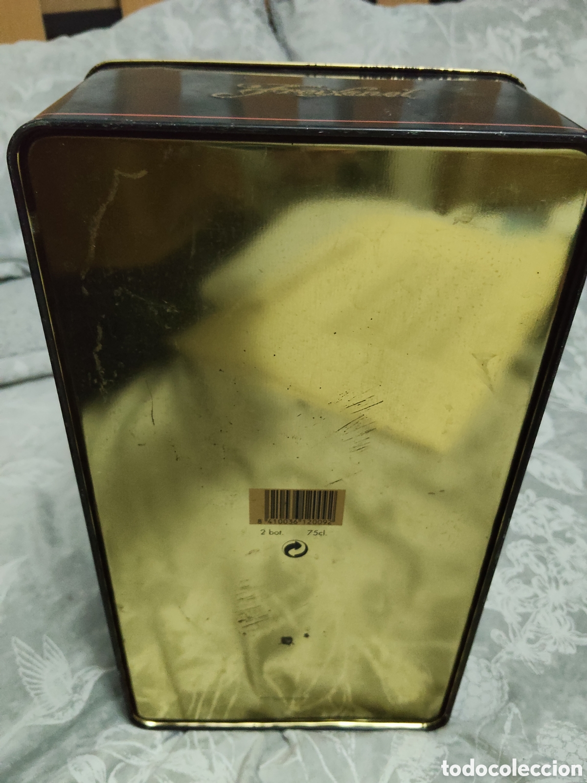 Vintage: Caja de chapa de freixenet - Foto 6