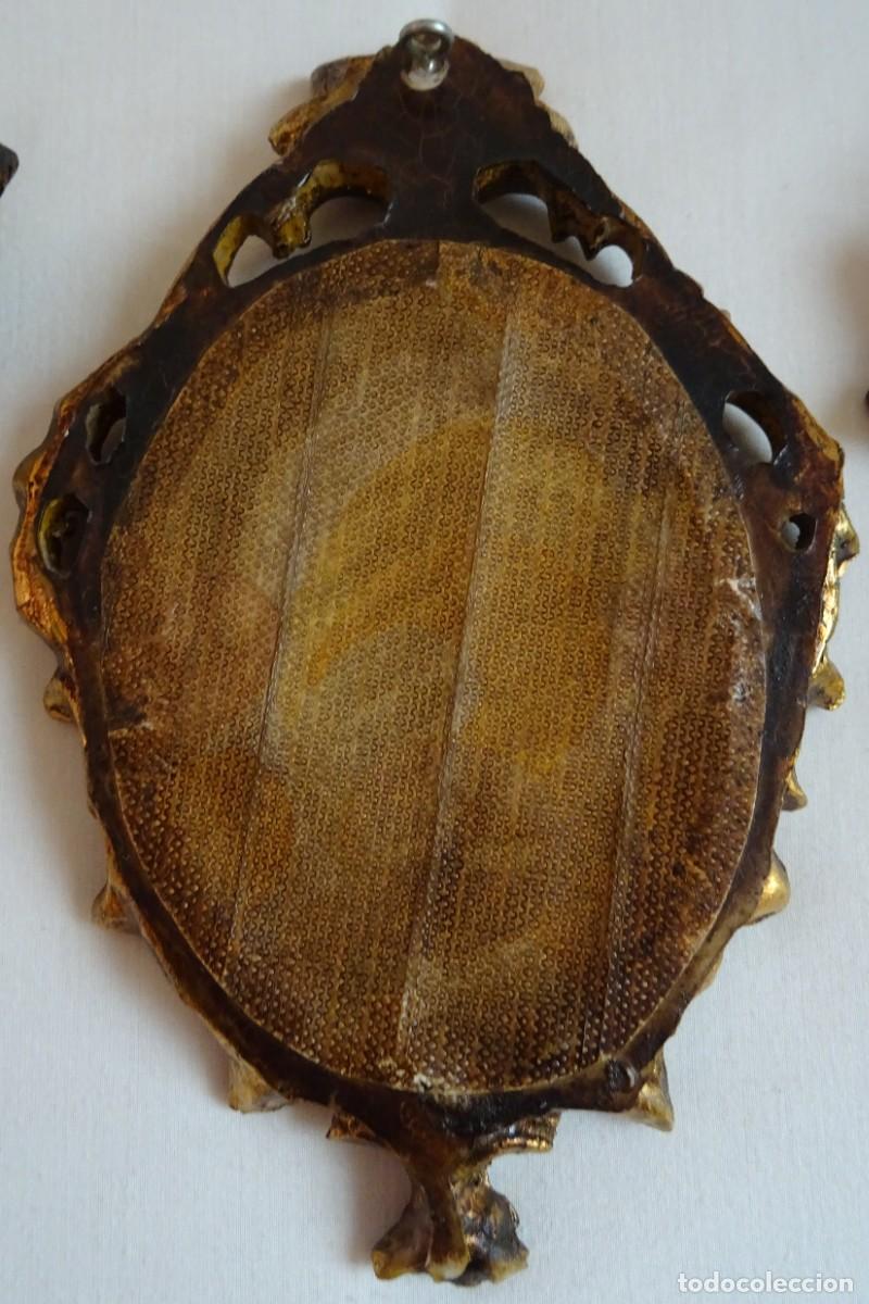 Vintage: Conjunto de espejo y amorcillos - Foto 13