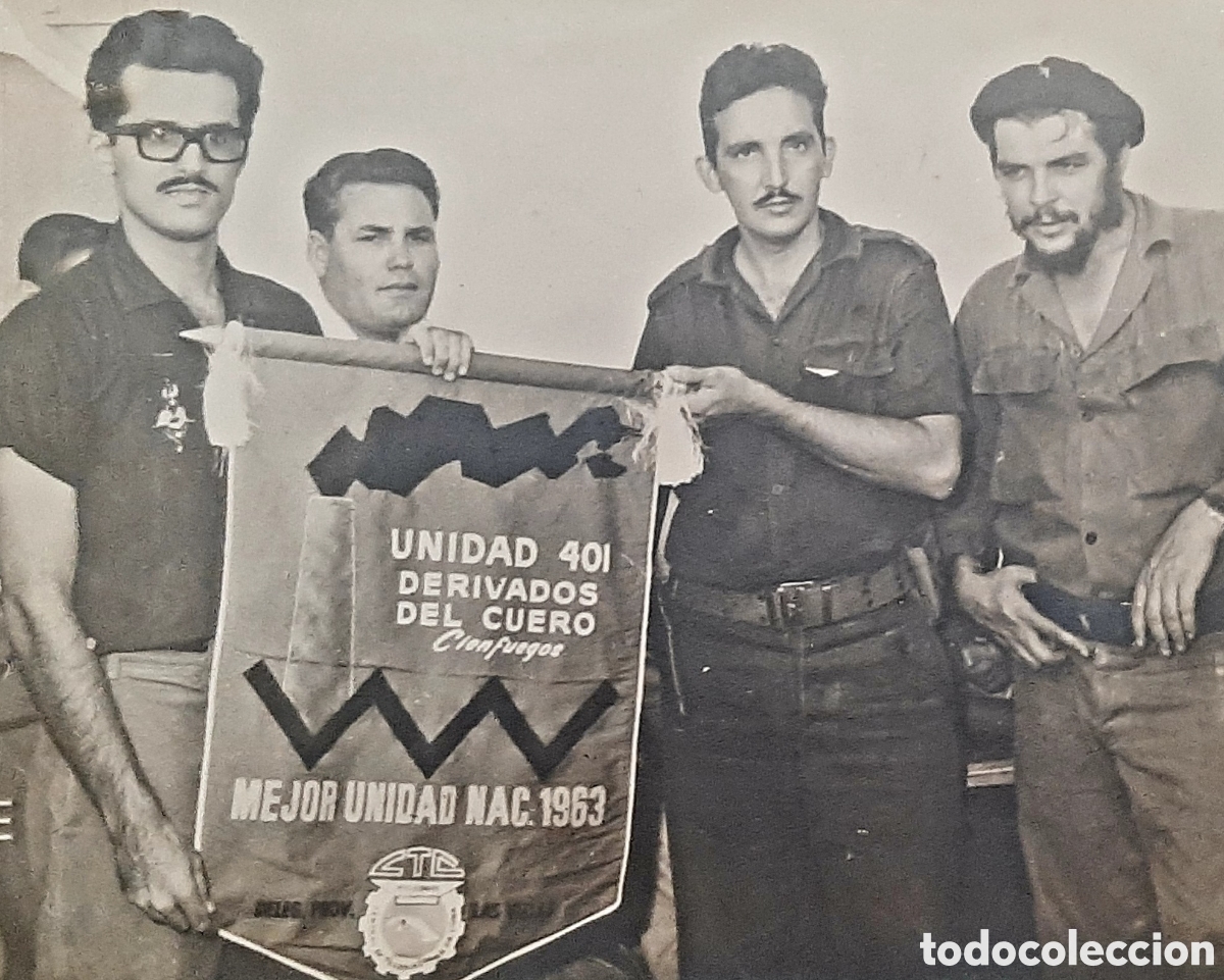 Vintage: Fotografia original Che Guevara Ministro Industria
