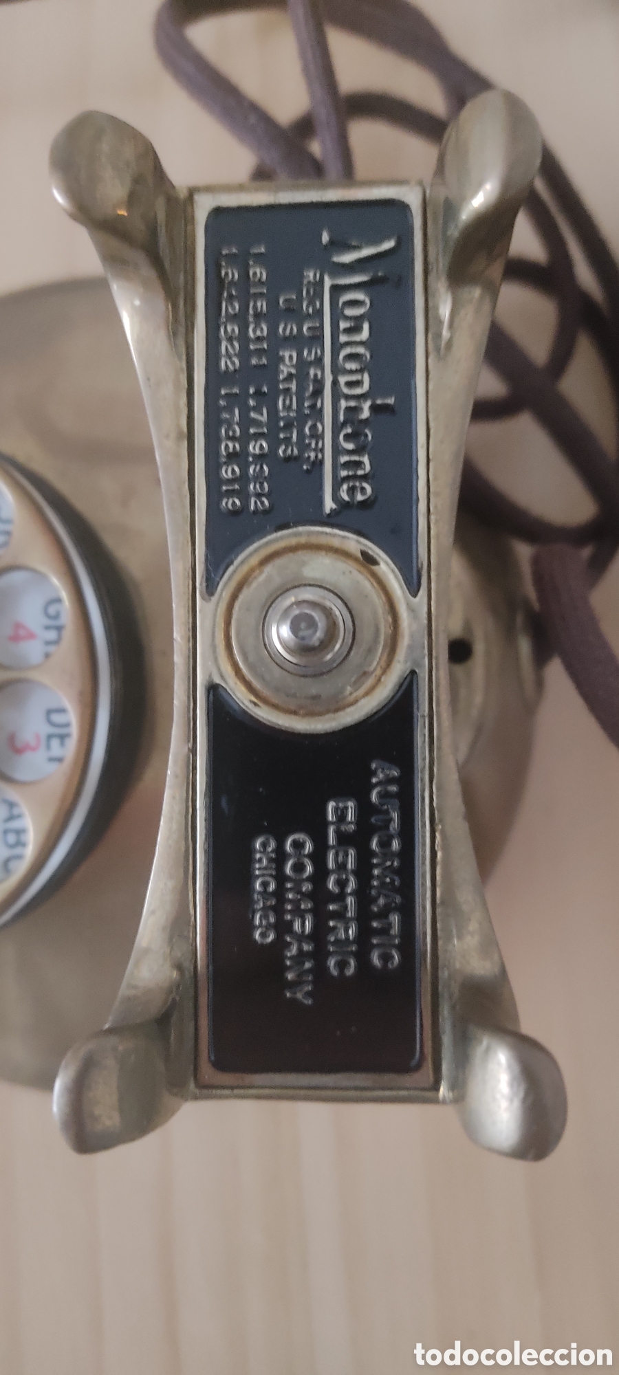 Vintage: Tel&eacute;fono Western Electric modelo 201 - Foto 9