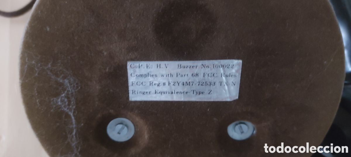 Vintage: Tel&eacute;fono Western Electric modelo 201 - Foto 10