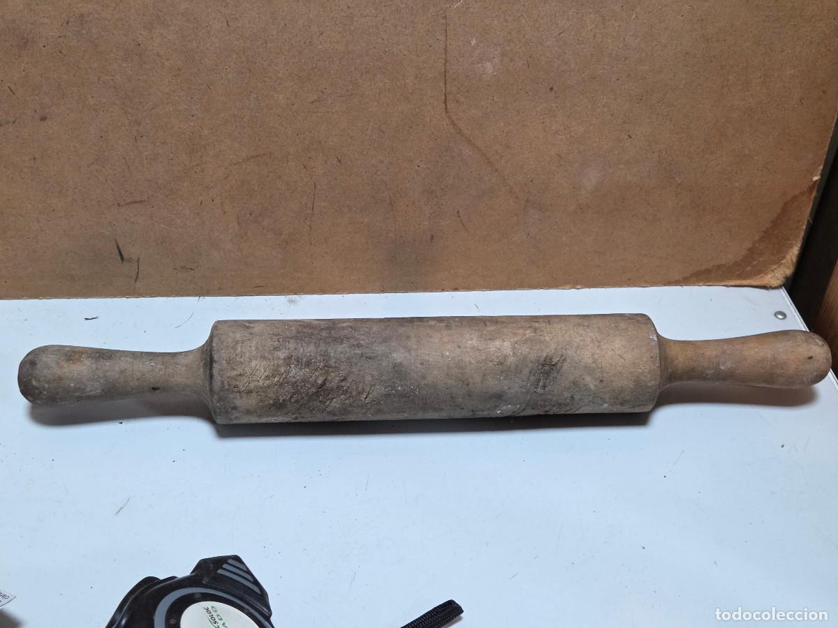 Vintage: rodillo de madera para amasar - Foto 1