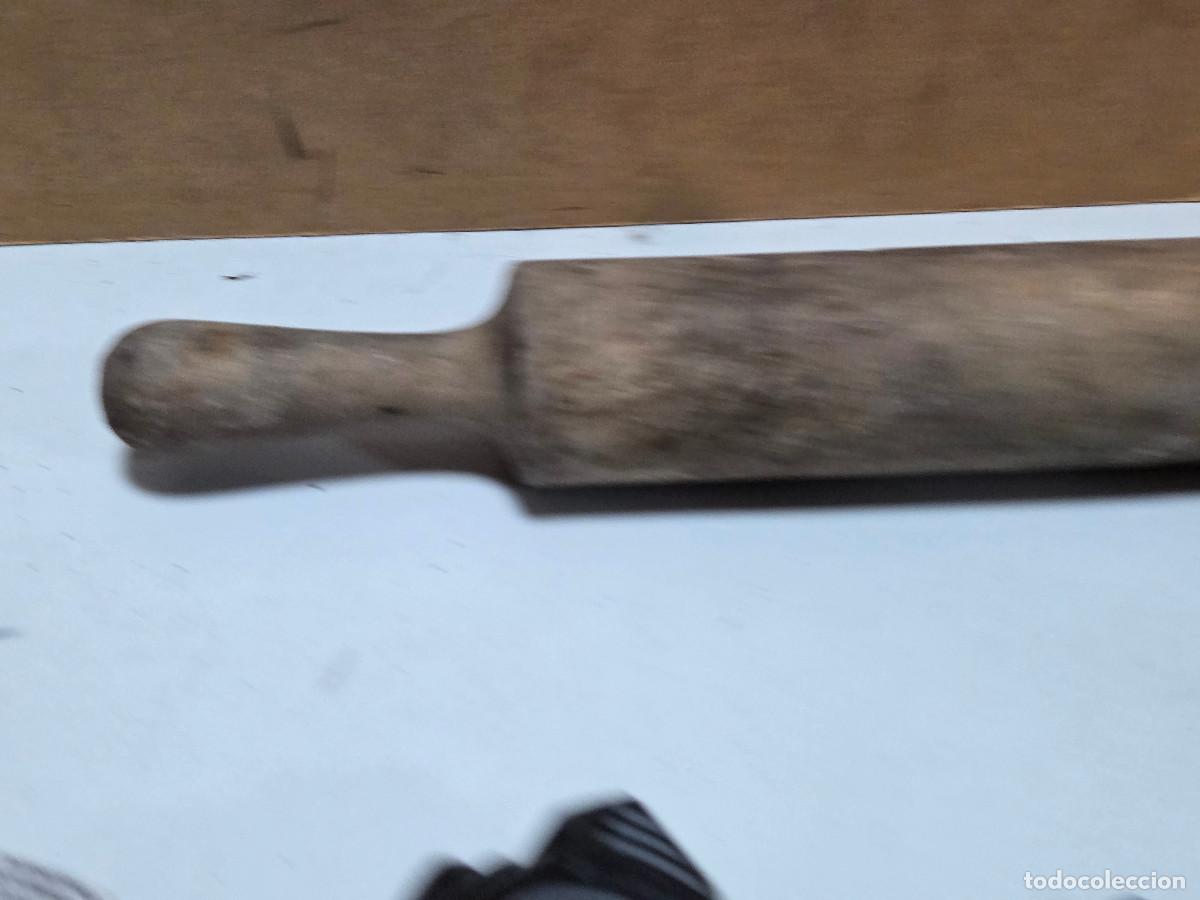 Vintage: rodillo de madera para amasar - Foto 2
