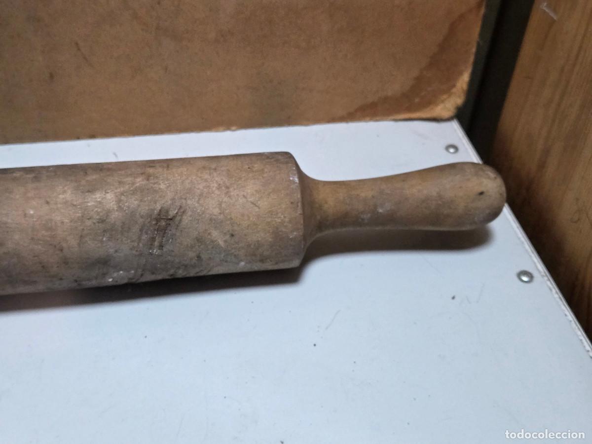 Vintage: rodillo de madera para amasar - Foto 3