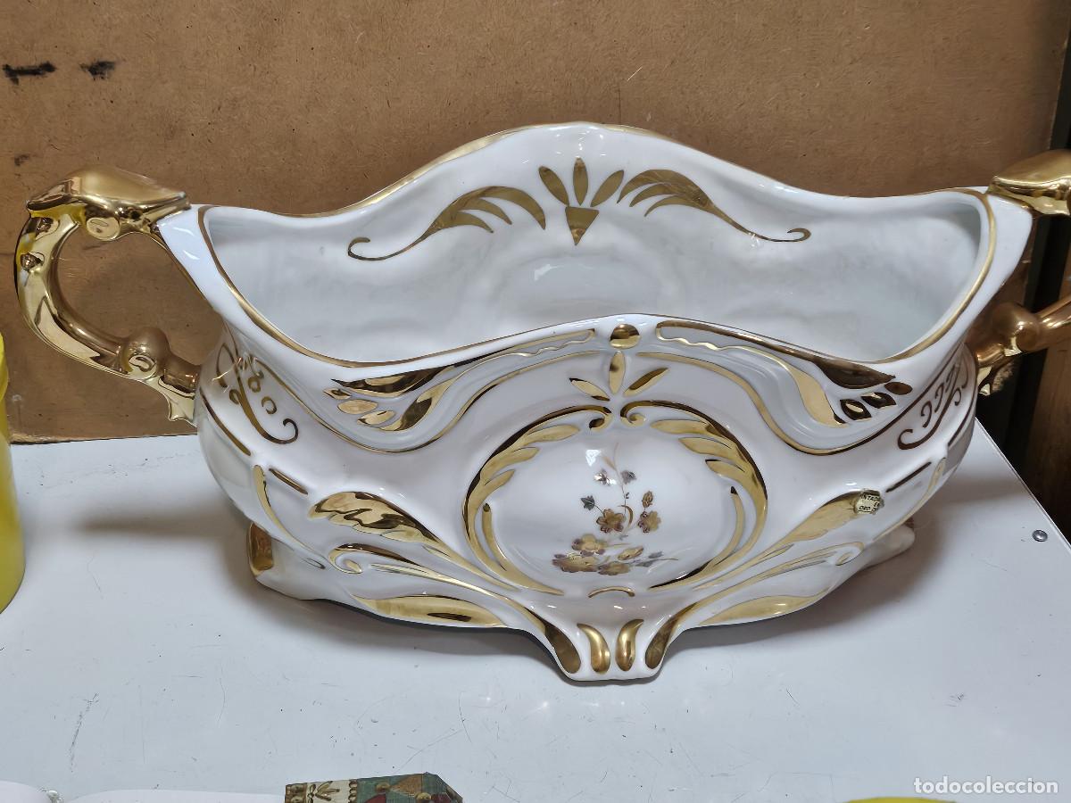 Vintage: centro de mesa de ceramica - Foto 1
