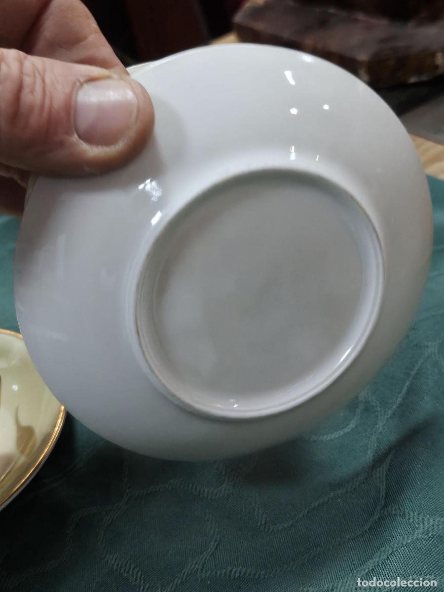 Vintage: 2 tazas y platos un tu y yo - Foto 5