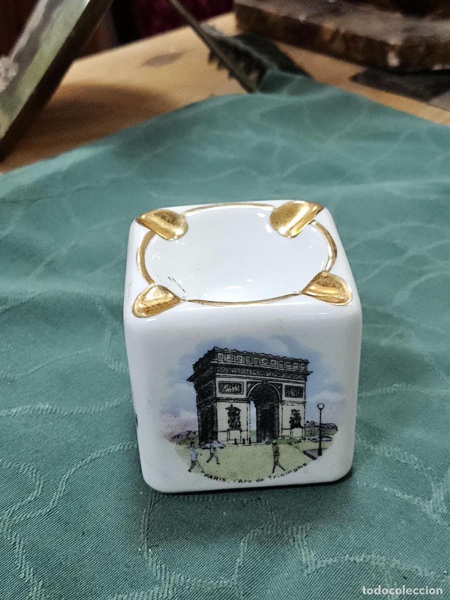 Vintage: cenicero de ceramica francesa - Foto 2