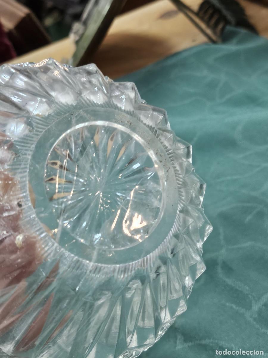 Vintage: cuenco de cristal antiguo - Foto 3