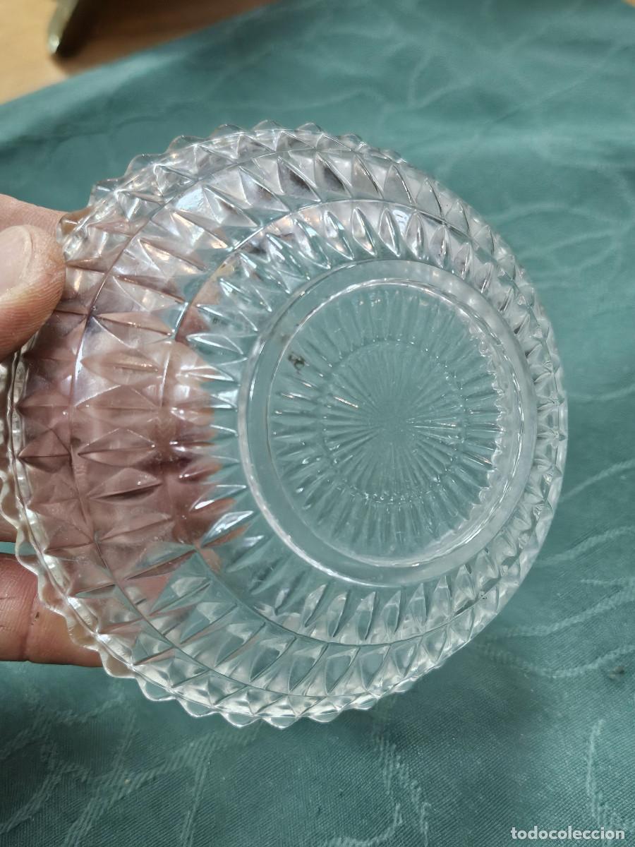 Vintage: cuenco de cristal antiguo - Foto 3