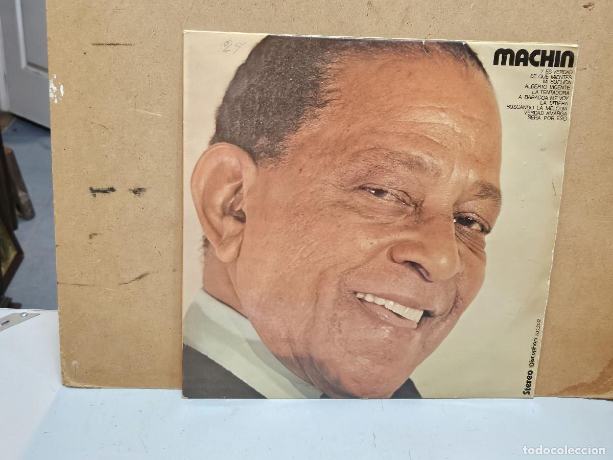 Vintage: disco vinilo Lp de machin - Foto 1