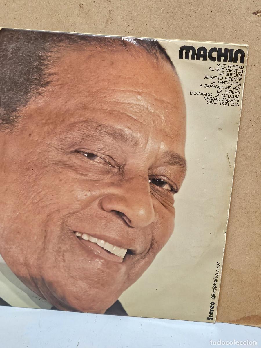 Vintage: disco vinilo Lp de machin - Foto 2