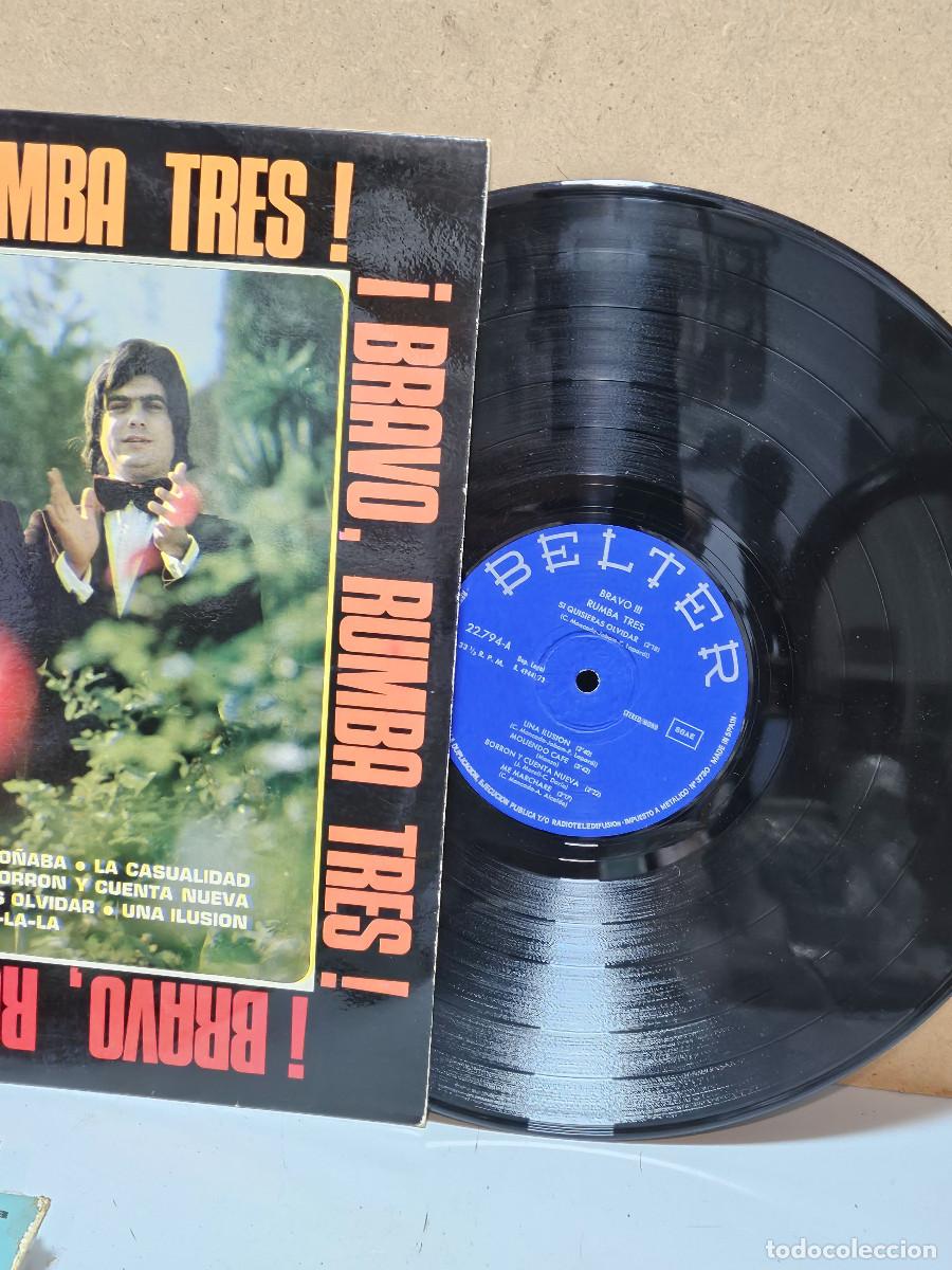 Vintage: disco lp de rumba tres - Foto 2