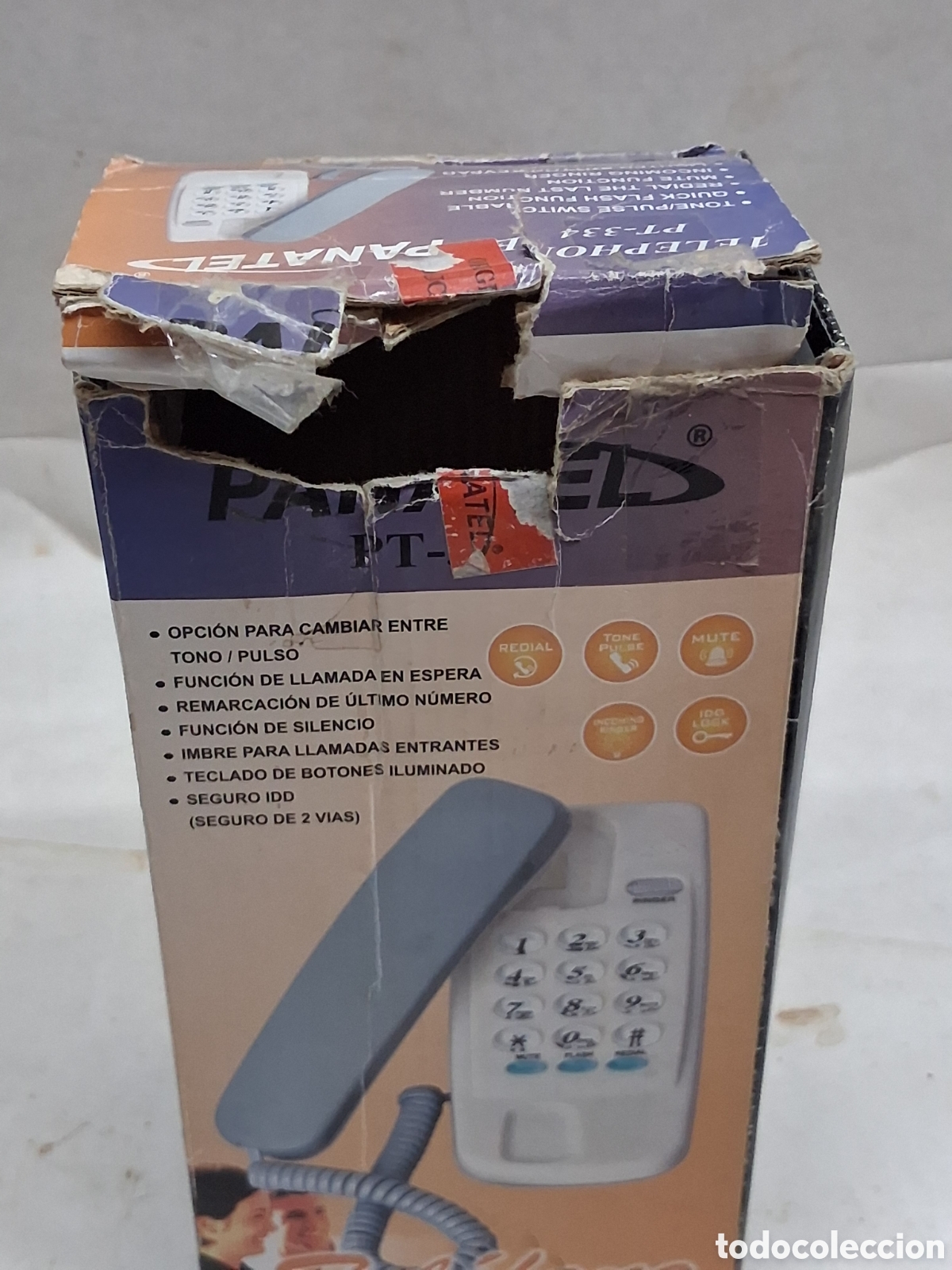 Vintage: Tel&eacute;fono panatel nuevo - Foto 5