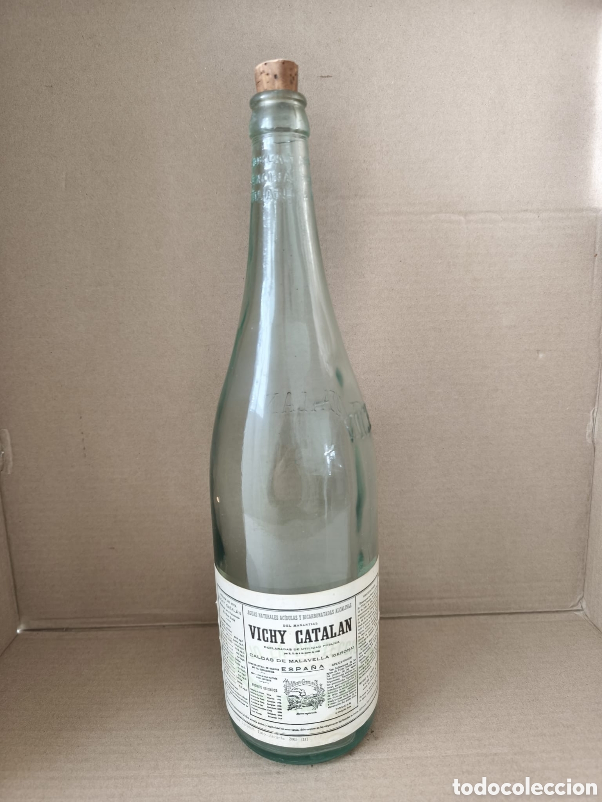 Vintage: Botella Antigua Vichy Catal&aacute;n - A&ntilde;os 50/60 de