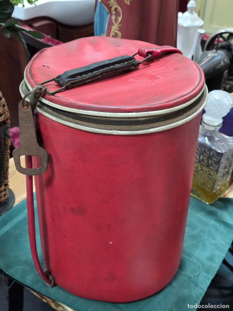 Vintage: nevera antigua de zin y acrilica - Foto 1