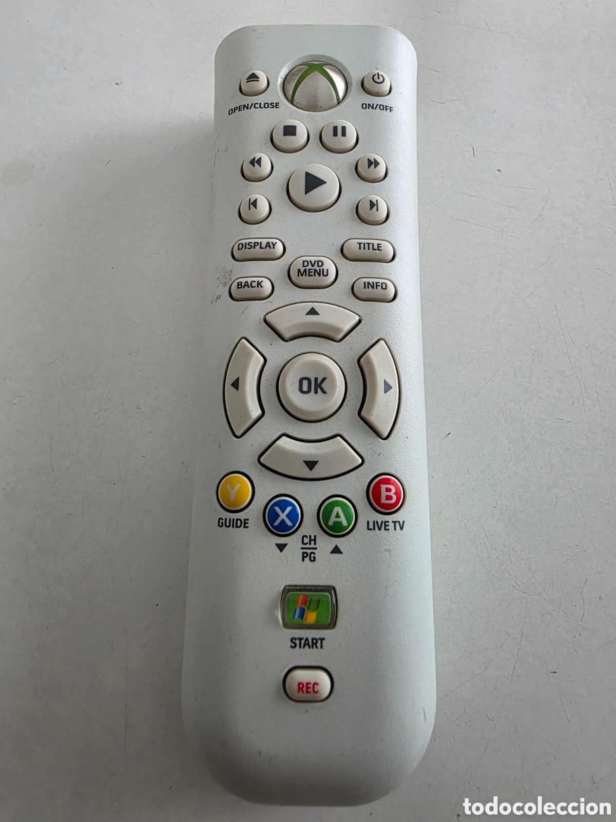 Vintage: Mando DVD Xbox 360 Original Microsoft Blanco - Foto 1