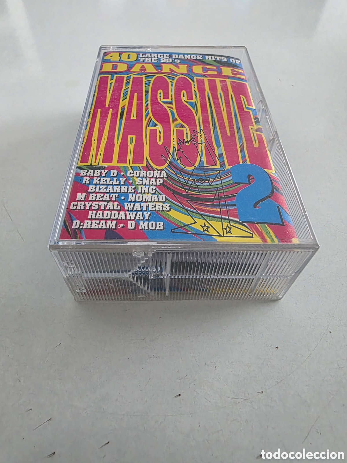 Vintage: Dance Massive 2 Doble Cassette 90s &ndash; Estado 9/10