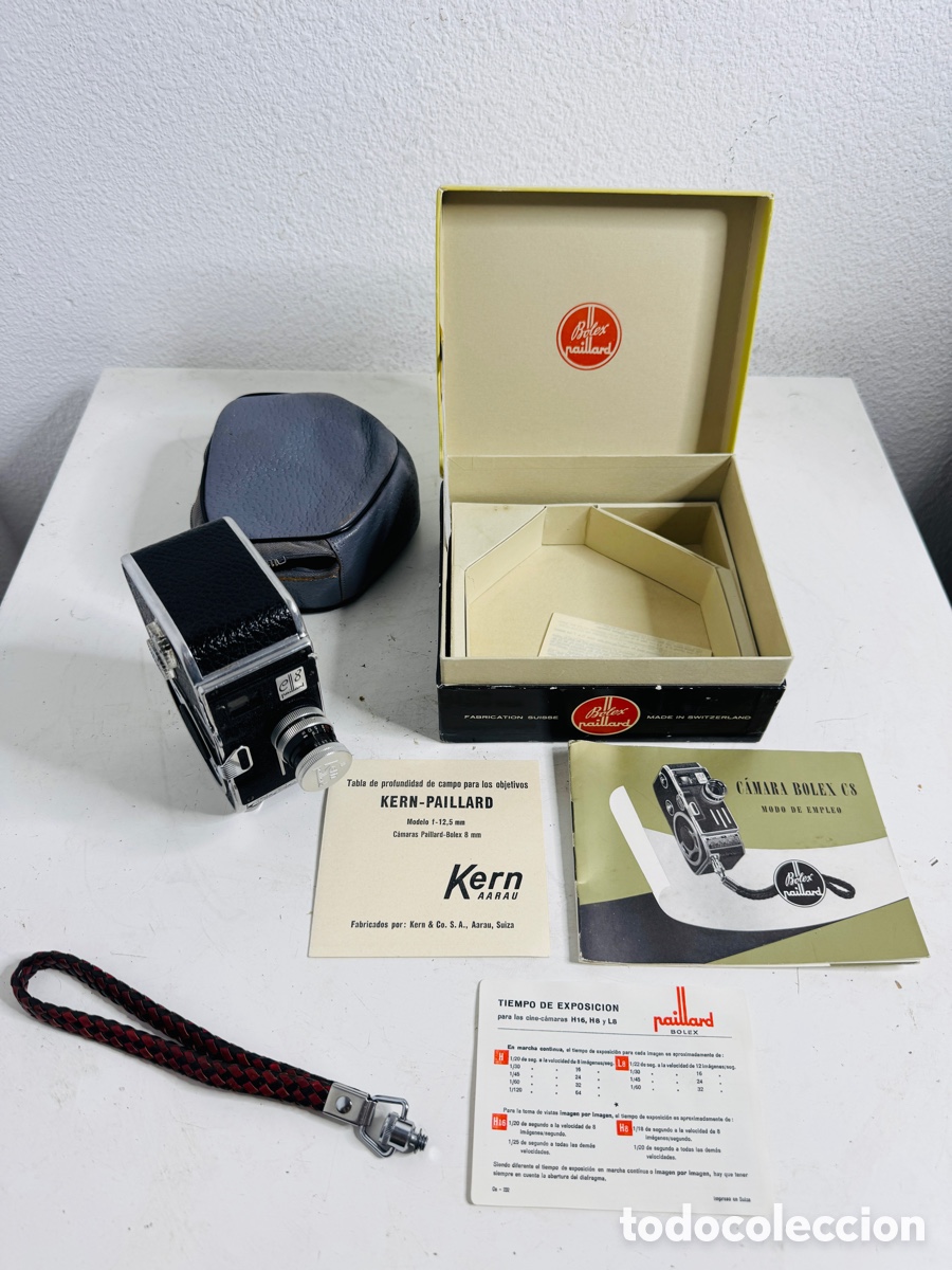 Vintage: Bolex C8 Switzerland 8mm Camera - Foto 15