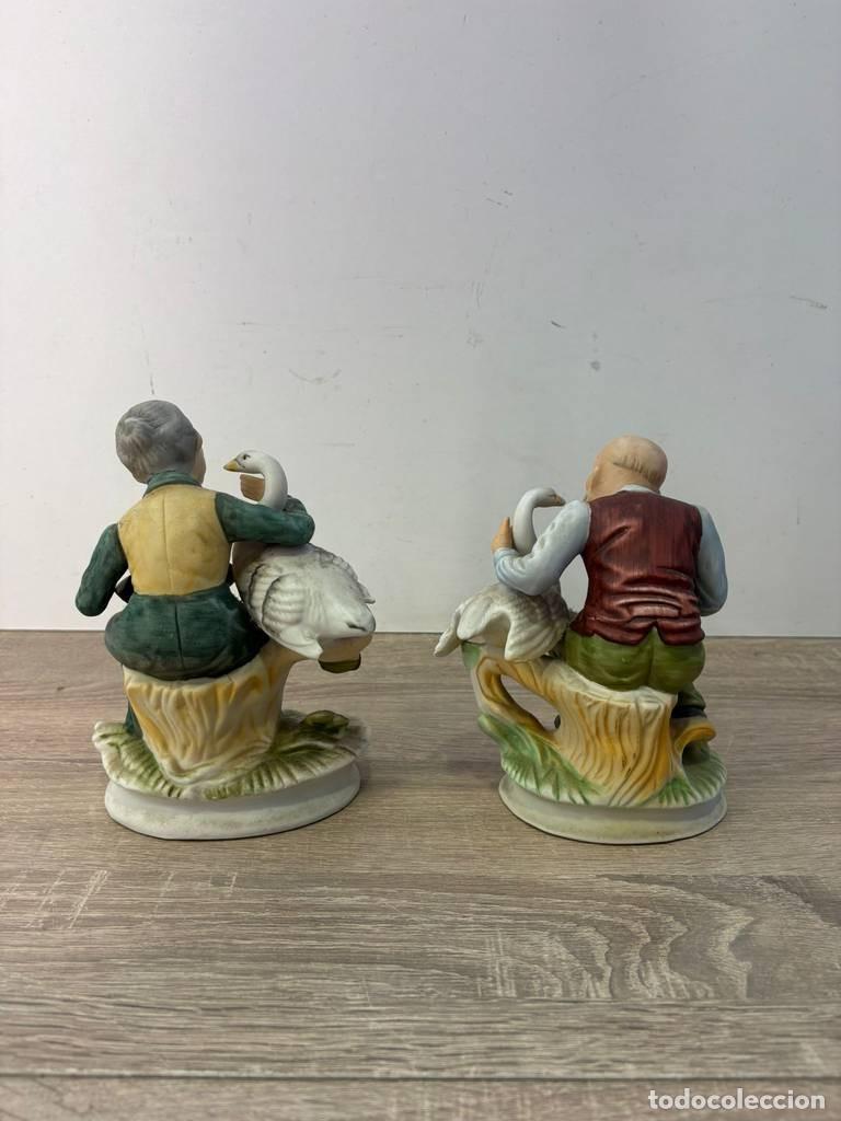 Vintage: 2 FIGURAS DE ANCIANOS - Foto 6