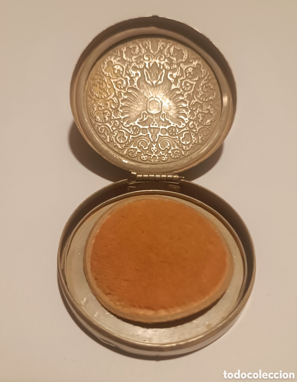 Vintage: Polvera perfumer&iacute;as gal-Madrid 5 cm - Foto 1