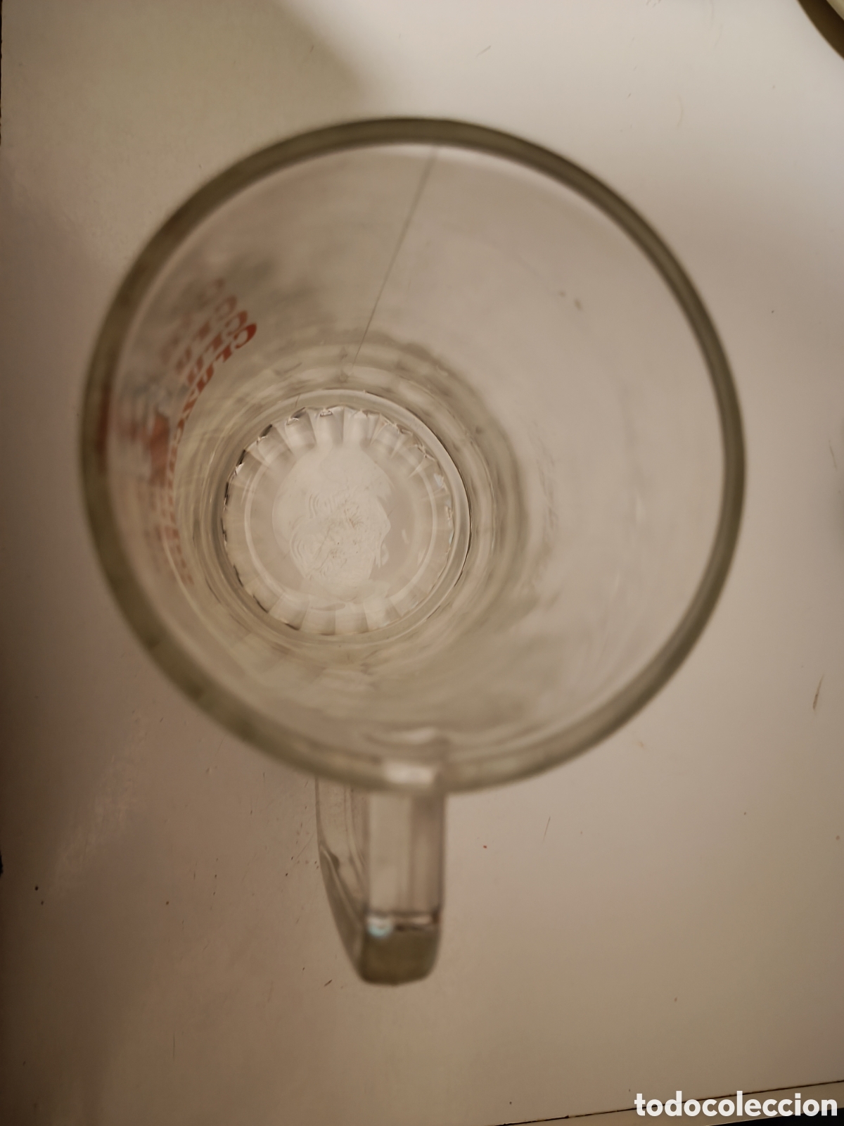 Vintage: Jarra de cerveza Cruzcampo - Foto 3