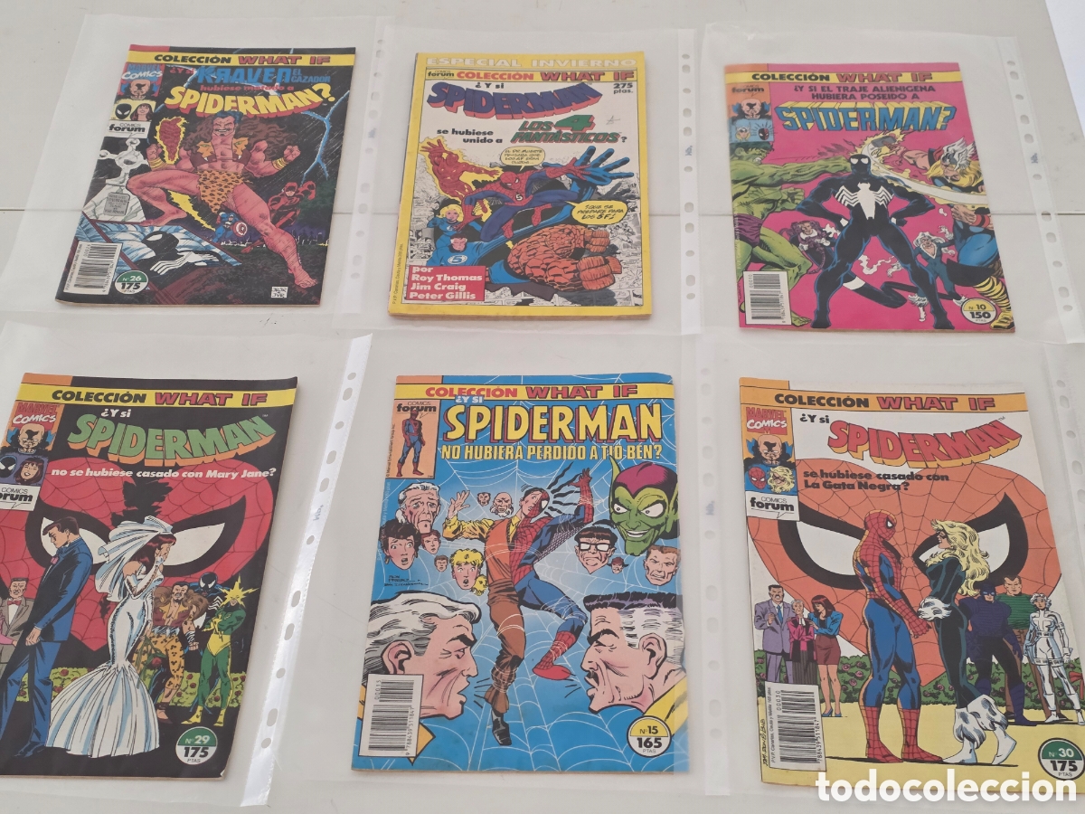 Vintage: What If Spider-Man F&oacute;rum Cl&aacute;sicos 6 C&oacute;mics - Foto 2